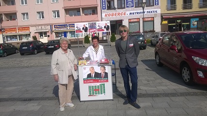 Volební setkání Hlučín