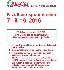KSM volby program